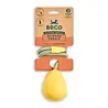 Beco Slinger Pebble - Lichtgewicht bal aan touw voor honden - Ideaal voor apporteren en trekspel - Beco Pets - Oranje of Geel Beco Slinger Pebble - Lichtgewicht bal aan touw voor honden - Ideaal voor apporteren en trekspel - Beco Pets - Oranje of Geel