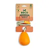 Beco Slinger Pebble - Lichtgewicht bal aan touw voor honden - Ideaal voor apporteren en trekspel - Beco Pets - Oranje of Geel Beco Slinger Pebble - Lichtgewicht bal aan touw voor honden - Ideaal voor apporteren en trekspel - Beco Pets - Oranje of Geel