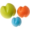 West Paw Drijvende & Stuiterende Hondenbal voor Werpstok - West Paw - Zogoflex Jive - Blauw, Groen, Oranje - XS/S/L West Paw Drijvende & Stuiterende Hondenbal voor Werpstok - West Paw - Zogoflex Jive - Blauw, Groen, Oranje - XS/S/L