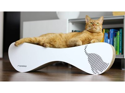 myKotty Trendy Kat Krabmeubel in Wit en Zwart