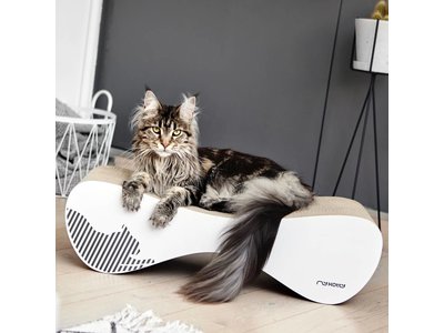 myKotty Trendy Kat Krabmeubel in Wit en Zwart
