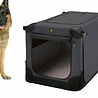 Maelson Maelson Soft Kennel - Hondenbench van zacht materiaal - Opvouwbare kennel met stevig stalen binnenframe - Zwart/antraciet - XXS t/m XXL Maelson Maelson Soft Kennel - Hondenbench van zacht materiaal - Opvouwbare kennel met stevig stalen binnenframe - Zwart/antraciet - XXS t/m XXL