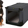 Maelson Maelson Soft Kennel - Hondenbench van zacht materiaal - Opvouwbare kennel met stevig stalen binnenframe - Zwart/antraciet - XXS t/m XXL Maelson Maelson Soft Kennel - Hondenbench van zacht materiaal - Opvouwbare kennel met stevig stalen binnenframe - Zwart/antraciet - XXS t/m XXL