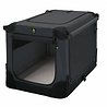 Maelson Maelson Soft Kennel - Hondenbench van zacht materiaal - Opvouwbare kennel met stevig stalen binnenframe - Zwart/antraciet - XXS t/m XXL Maelson Maelson Soft Kennel - Hondenbench van zacht materiaal - Opvouwbare kennel met stevig stalen binnenframe - Zwart/antraciet - XXS t/m XXL