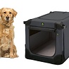 Maelson Maelson Soft Kennel - Hondenbench van zacht materiaal - Opvouwbare kennel met stevig stalen binnenframe - Zwart/antraciet - XXS t/m XXL Maelson Maelson Soft Kennel - Hondenbench van zacht materiaal - Opvouwbare kennel met stevig stalen binnenframe - Zwart/antraciet - XXS t/m XXL