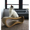 myKotty myKotty Lui - Design kartonnen krabmeubel - Wit, grijs, bruin, zwart - 75x25x25cm myKotty myKotty Lui - Design kartonnen krabmeubel - Wit, grijs, bruin, zwart - 75x25x25cm