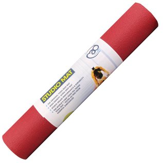 FITNESS MAD Studio Pro Tapis de Yoga Studio Standard 4,5mm Rouge 4.5 mm 183 x 60 cm (1.6kg)