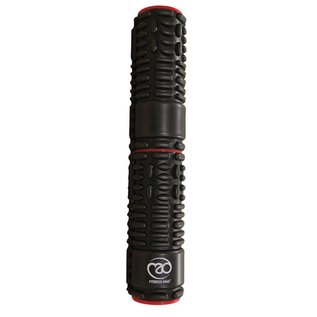 FITNESS MAD Fitness Mad Foam Roller 64cm Double rouleau mousse 2x32cm Noir 2-en-1 trigger point 15cm ABS EVA