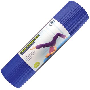 FITNESS MAD Core Fitness Mat Strap 182 x 58 x 1 cm (1,1 kg) NBR Blauw