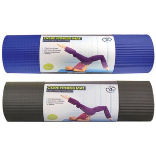 FITNESS MAD Tapis Core Fitness Bleu 182 x 58 x 1 cm (1,1 kg)