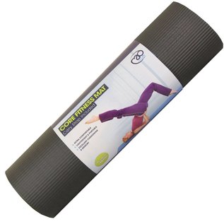 FITNESS MAD Core Fitness Mat Strap 182 x 58 x 1 cm (1,1 kg) NBR Zwart