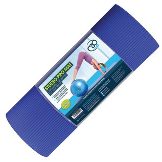 FITNESS MAD Tapis Studio Pro 180 x 60 x 1,5 cm (2,6 kg) 100% TPE Bleu