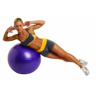 FITNESS MAD Swiss Ball avec pompe 500kg 65 cm (2,1 kg) violet