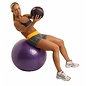 FITNESS MAD Swiss Ball avec pompe 500kg 65 cm (2,1 kg) violet