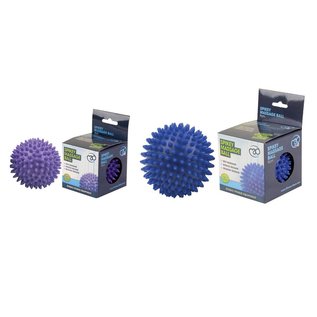 FITNESS MAD Spikey Massage Ball Large 9cm blue