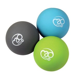 FITNESS MAD Set de 3 balles Trigger Point Massage Lacrosse