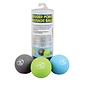 FITNESS MAD Set de 3 balles Trigger Point Massage Lacrosse