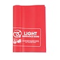FITNESS MAD Fitness Resistance Band Light 150 x 15 cm Latex Red with Guide