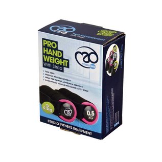 FITNESS MAD Fitness Mad Haltères set aérobic paire 1kg 2x0.5kg Noir rose