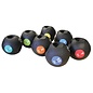 FITNESS MAD Fitness Mad Medicine Ball Double poignée simple solide Caoutchouc 7kg Noir