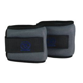 FITNESS MAD Wrist / Ankle Weights 1Kg (2 x 0.5kg) pair Grey