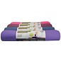 FITNESS MAD Evolution Yoga Mat 183 x 61 x 0.4 cm (1kg) super soft hygienisch TPE draagriem tweekleurig Roze Grijs