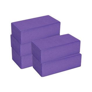 FITNESS MAD Brique de Yoga EVA haute densité Violet 220 x 110 x 709 mm