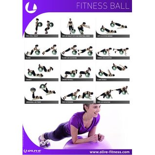 O'LIVE FITNESS O'LIVE FITNESS BALL POSTER