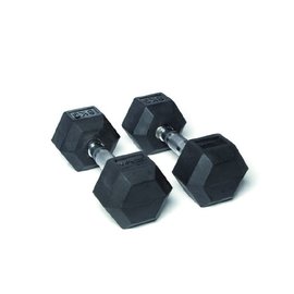 O'LIVE FITNESS O'LIVE RUBBER HEX DUMBBELLS 35 kg paar