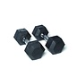 O'LIVE FITNESS O'LIVE HEX DUMBBELLS CAOUTCHOUC Paire de 32,5 kg