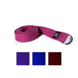 O'LIVE FITNESS BODHI PREMIUM YOGA STRAP 38mm 2.5m Blue