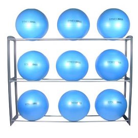 O'LIVE FITNESS O'LIVE COMPACT FITNESS BALL RACK 9 u