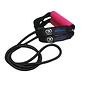 FITNESS MAD Resistance Tube Studio Level 2 Medium 130 cm Rubber Nylon without packaging Black pink