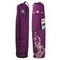 FITNESS MAD Wildflower Yoga Mat Bag 63 x 14.5 cm 100% cotton Purple