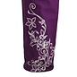 FITNESS MAD Sac pour tapis de Yoga Wildflower 63 x 14.5 cm 100% coton Violet