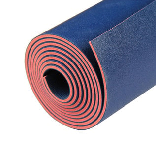 FITNESS MAD Suregrip Latex Yoga Mat Fitnessmat 4mm 183x60cm (2 kg) super grip soft ecological made in EU Blue