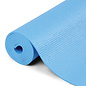 FITNESS MAD Fitness Yoga Mat Fitnessmat 6mm 183x61cm WarriorII Plus PVC AZO DOP free Light Blue