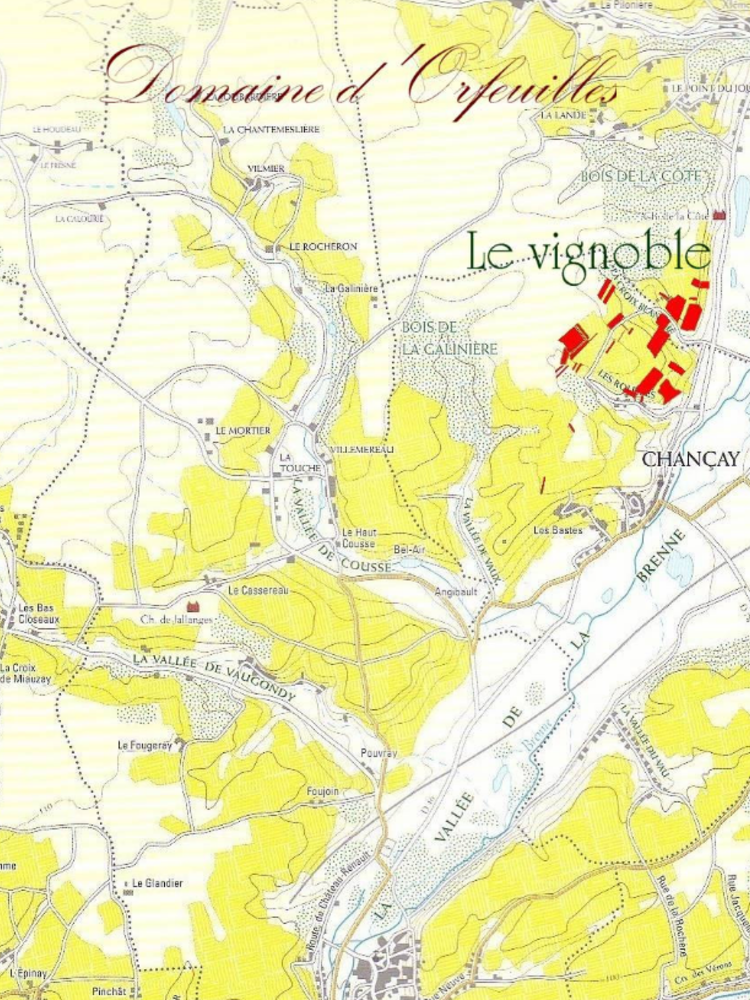 D'Orfeuilles d'Orfeuilles Vouvray Moelleux BIO 2018