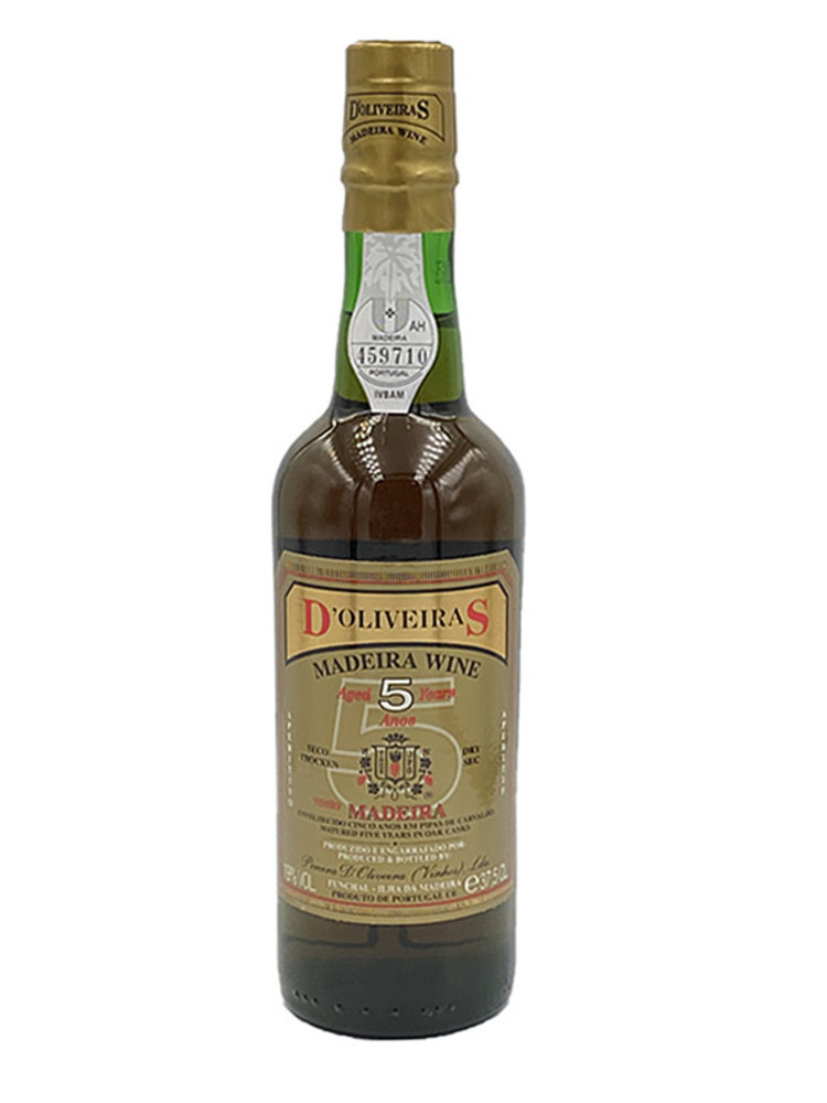 D'Oliveiras Madeira 5 Years Dry - 0,375L