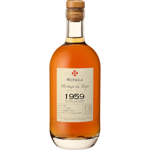 Domaine Singla Heritage de Temps Rivesaltes Ambre 1959