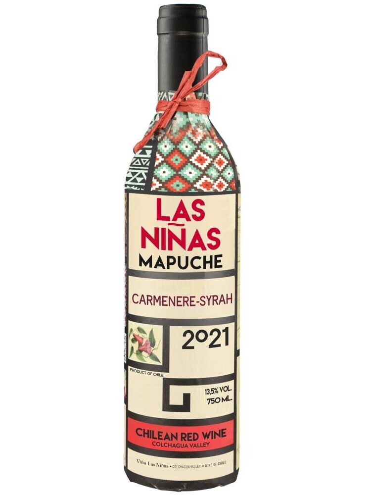Las Ninas 'Mapuche' Carmenere-Syrah 2023