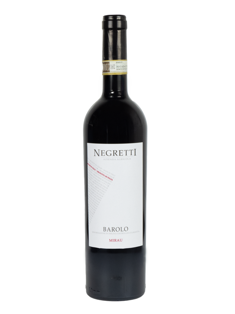 Negretti Barolo 'Mirau' 2018 - Magnum 1,5L (in luxe houten kist)