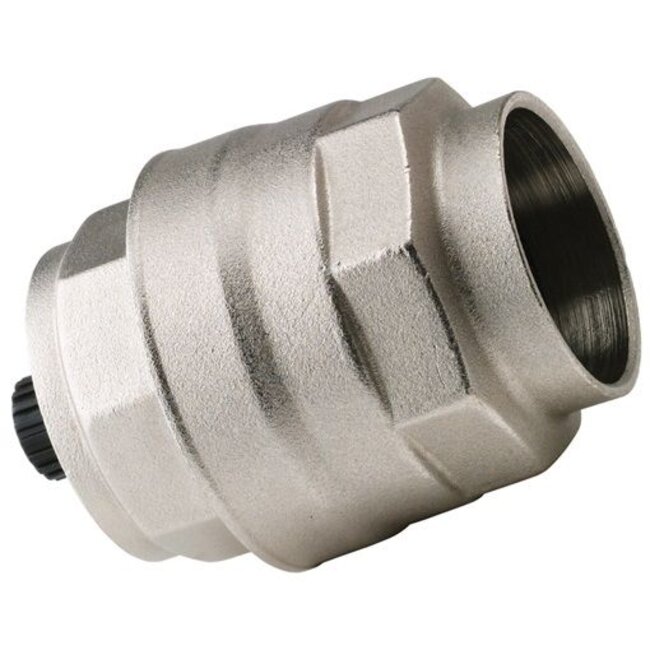 INSTEEKKOPPELING RECHT | Ø 20 mm t/m 50 mm | met aftap