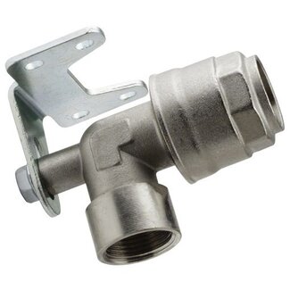 Infinity KOPPELING MET WANDSTEUN | Ø 20 mm t/m 32 mm | 1/2"