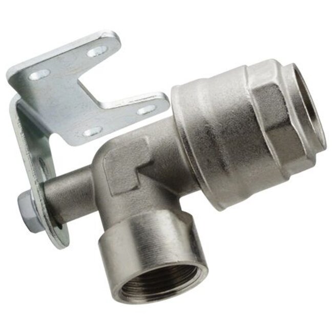KOPPELING MET WANDSTEUN | Ø 20 mm t/m 32 mm | 1/2"