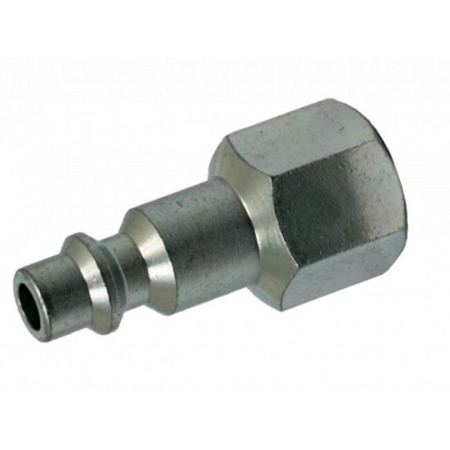 INSTEEKNIPPEL BLAUW-6 MET BINNEN DRAAD