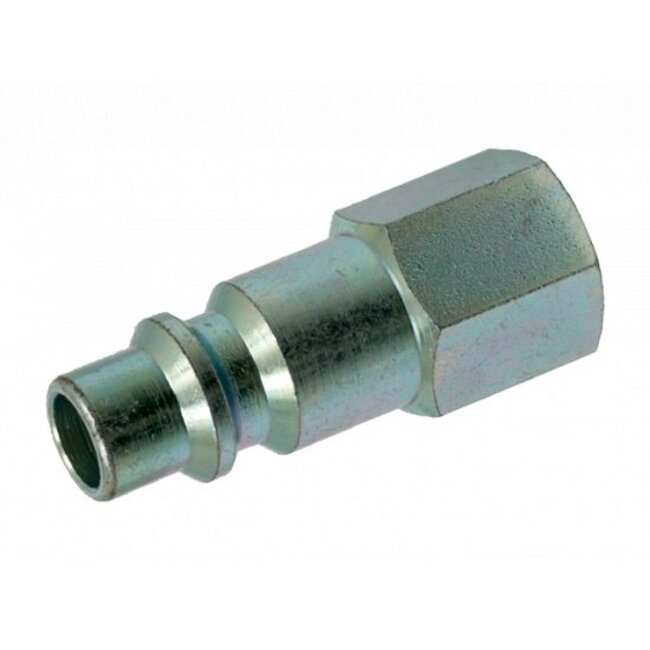 INSTEEKNIPPEL BLAUW-8 MET BINNEN DRAAD