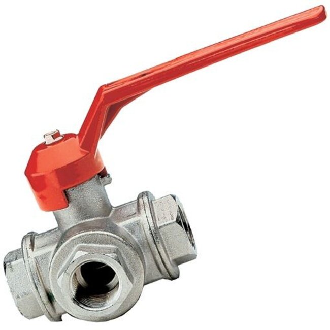 DRIEWEG KOGELAFSLUITERS - BI-DRAAD MET T-BORING