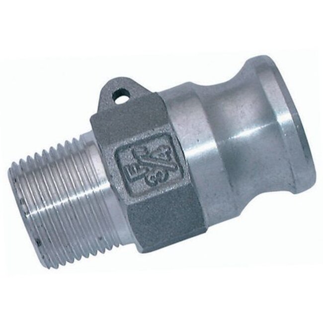 CAM & GROOVE PLUG - BSP Male Type F