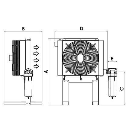 ATS PERSLUCHT NAKOELER | 1,3 M³/MIN. | 230/50 VOLT